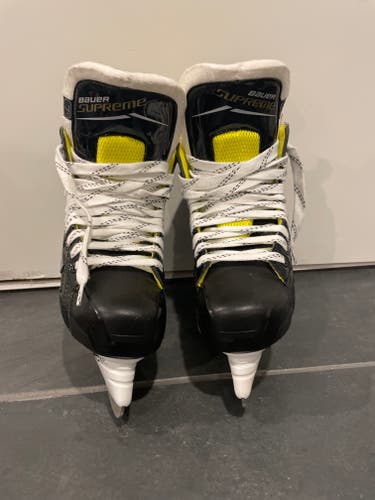 Senior Used Once Bauer Supreme S27 Hockey Skates Regular Width Pro Stock Size 7