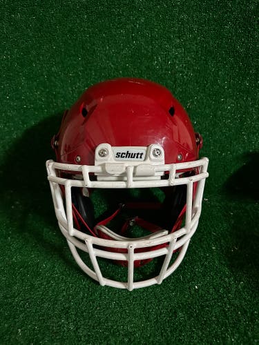 Adult Large - Schutt Vengeance VTD II Football Helmet - Red