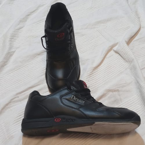 DEXTER RICKY II STRIDE RITE BOWLING SHOES MENS 10.5 M BLACK