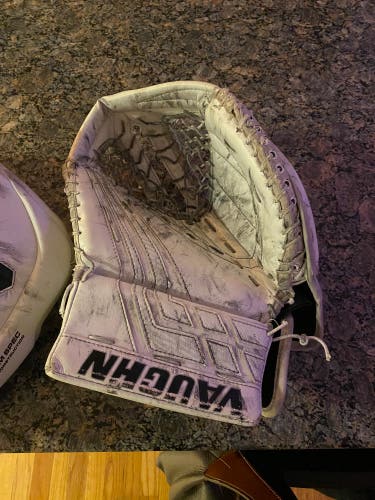 Used Regular Pro Stock Velocity VE8 Glove and Blocker Intermediate