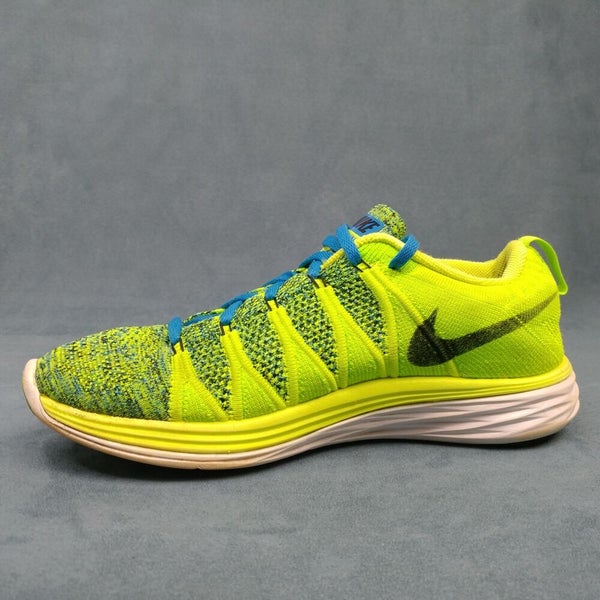 Nike Lunar Mens Running Shoes 8 Neon Athletic Sneakers | SidelineSwap
