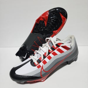 New Nike Vapor Edge Speed 360 DQ5110-061 Size 9 Football Cleats Black/White/Red NO BOX