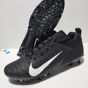 Nike Alpha Menace Pro 2 Low Football Cleats Black (CV6477-001) Men's Size 13.5