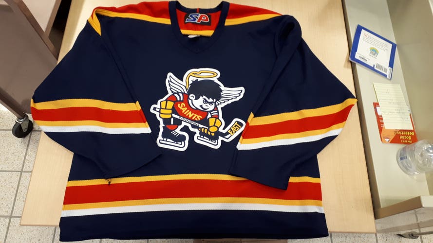 Minnesota fighting saints style Large Men's Easton Jersey