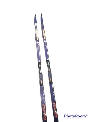 Used Rossignol Advantage 205 Cm Mens Cross Country Ski Combo