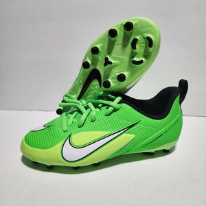 New Nike Alpha Huarache Lacrosse Athletic Cleats Kids Size 5.5Y CZ6557-300 Green NO BOX