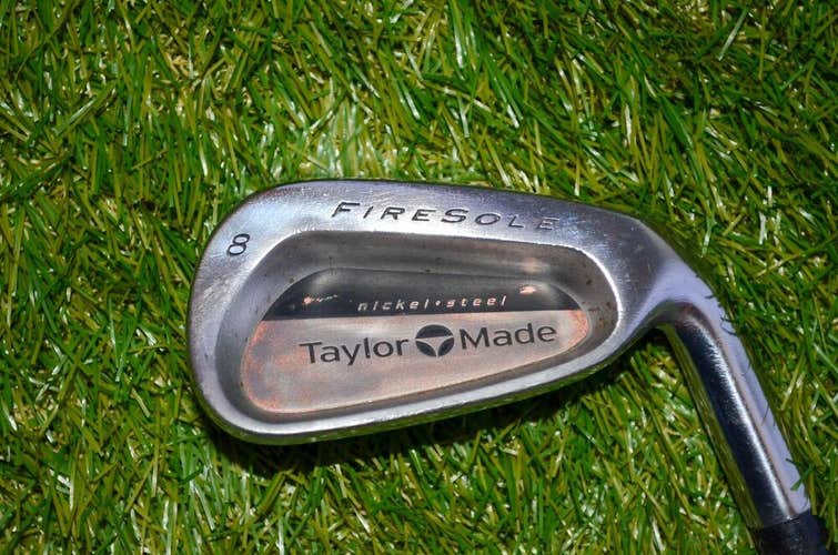 Taylormade	FireSole Nickel Steel	8 Iron	RH	36.5"	Graphite	Stiff	New Grip