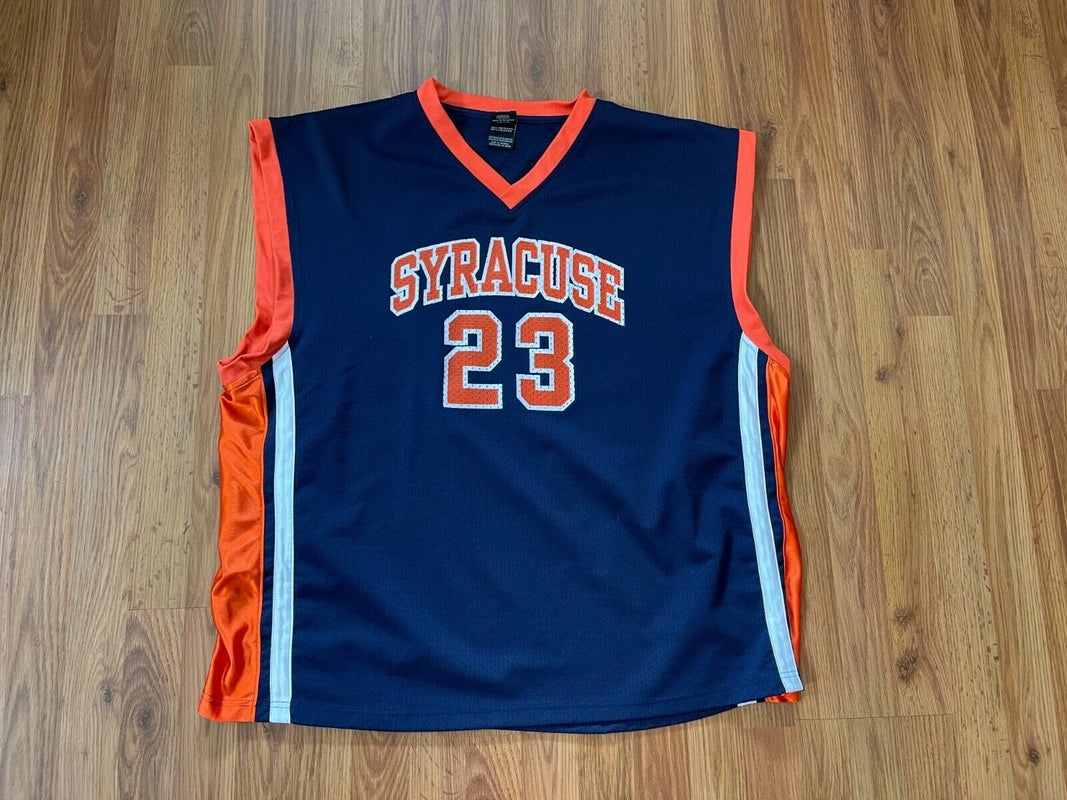 Syracuse Orange #23 NCAA BASKETBALL SUPER VINTAGE STARTER Size 3XL XXXL Jersey!