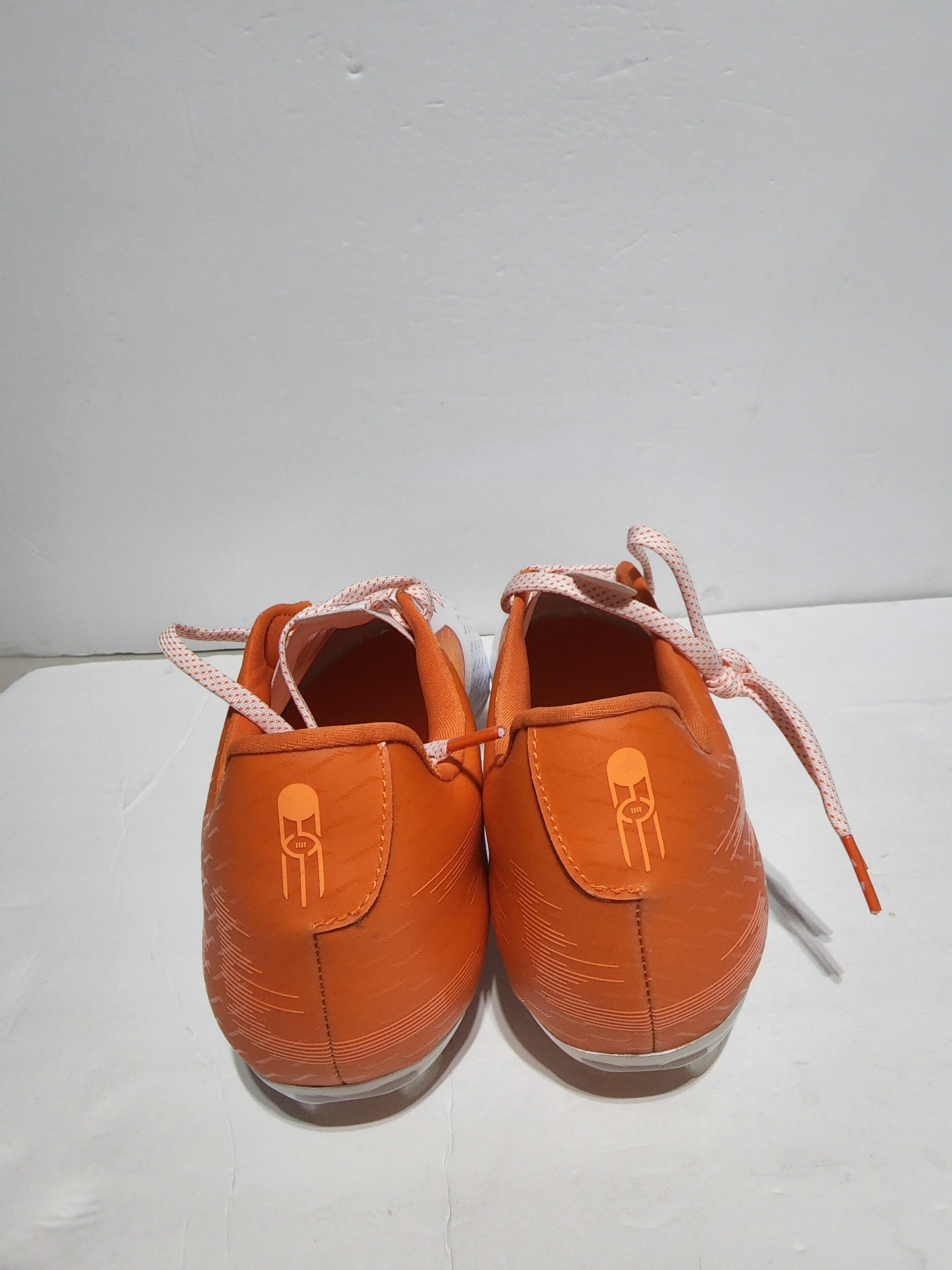 Men Under Armour UA Blur Lux MC Football Cleats Orange Shoes  display picture 2