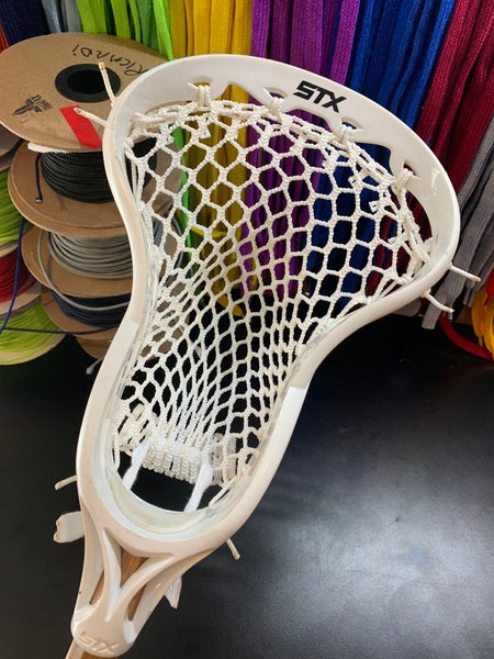 Refurbished Attack & Midfield Custom Strung STX Bionic Lacrosse Head W/ Semi-soft Mesh