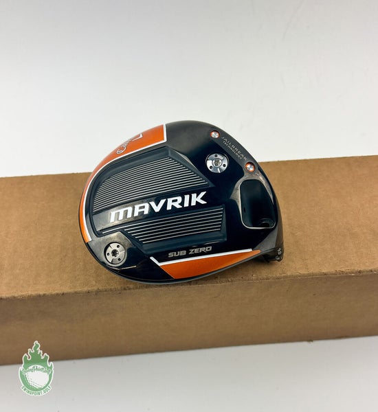 Used Right Handed Callaway Mavrik Sub Zero Driver 9* HEAD ONLY