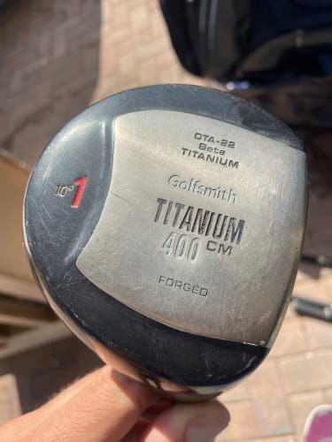 Golfsmith Forged Titanium 10 deg / 1 Driver 400cc Men's Right Hand  / S Flex
