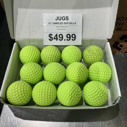Three (3) Dozen Used Jugs Dimpled Softballs