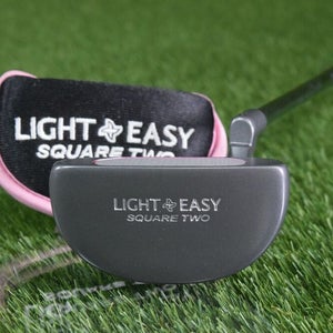 LIGHT EASY SQUARE TWO 34” MALLET PUTTER W/ SQUARE TWO GRIP & HEADCOVER