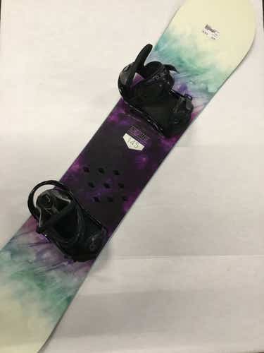 Used Apeture 145 Cm Women's Snowboard Combo