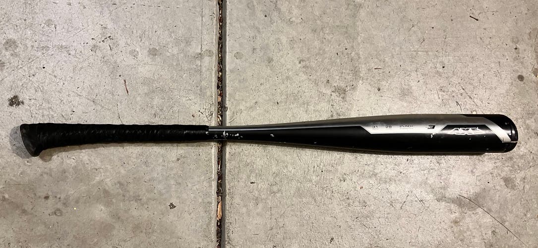 Used BBCOR Certified AXE Alloy Elite One Bat (-3) 28 oz 31"