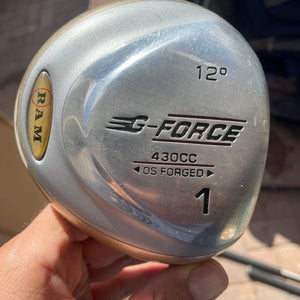 Ram G Force Golf Driver 12 Deg In Right Handed 430 Cc graphite shaft