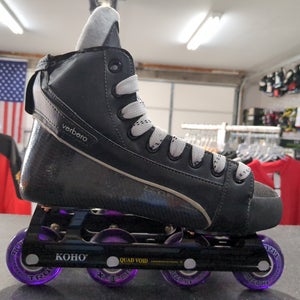 New Senior Verbero Vortex V1 Inline Hockey Goalie Skates Regular Width Size 7.5