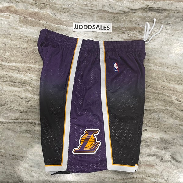 Mitchell & Ness LA Lakers 09 Fadeaway Swingman Basketball Shorts Men's Size  2XL.