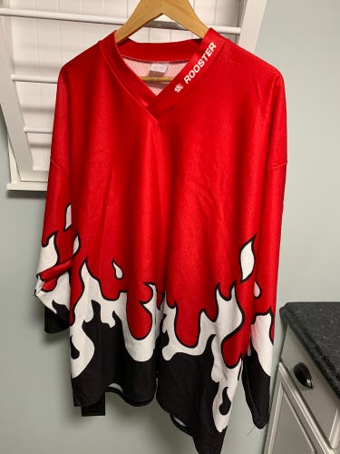 Red Used Large Marin Jersey
