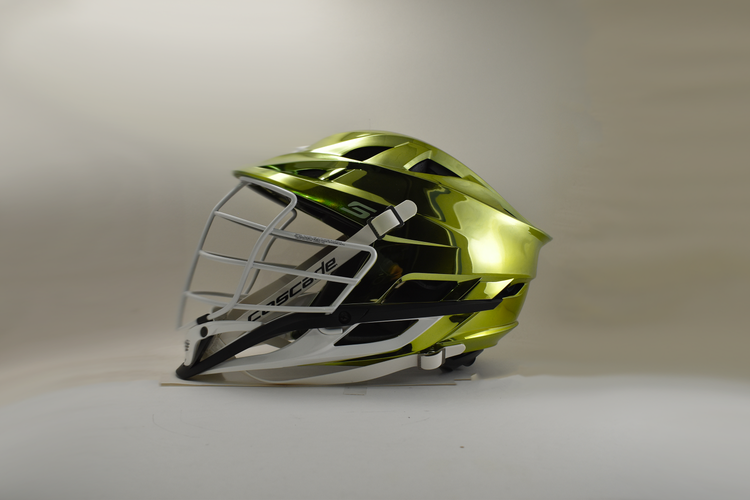 WINTER LIQUIDATION! CHROME LIME/OLIVE CASCADE S HELMET
