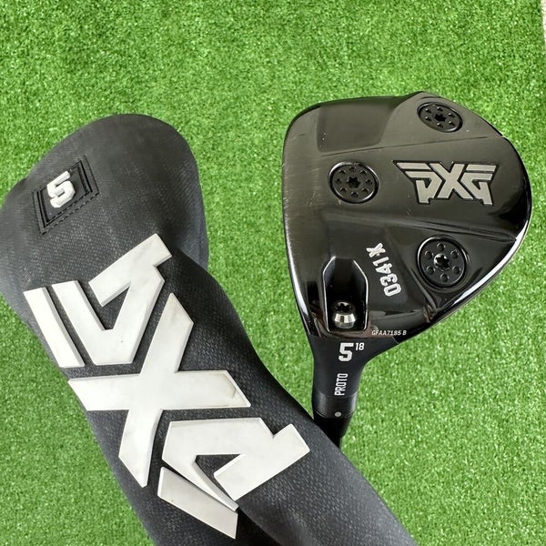 PXG 0341 X Proto Fairway Wood 5 Wood 5W 18° Kuro Kage 55g Stiff Flex Left  Handed