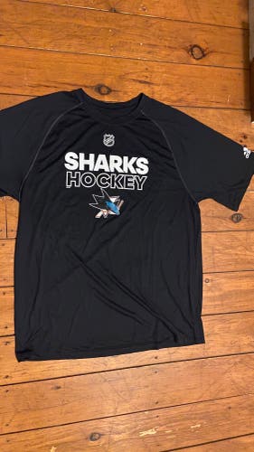adidas San Jose Sharks Hockey T-Shirt