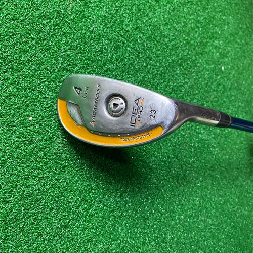 Adams Idea Pro 4 Hybrid Golf Club Mens Right Handed New Grip Stiff Flex
