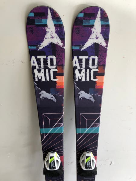 New Atomic Punx Skis With Tyrolia Bindings 140cm | SidelineSwap