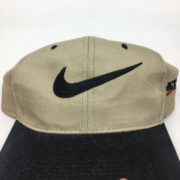 Vintage 90s Nike Just Do it Swoosh Snapback Hat Cap Brown/Black Vintage 90s Nike Just Do it Swoosh Snapback Hat Cap Brown/Black