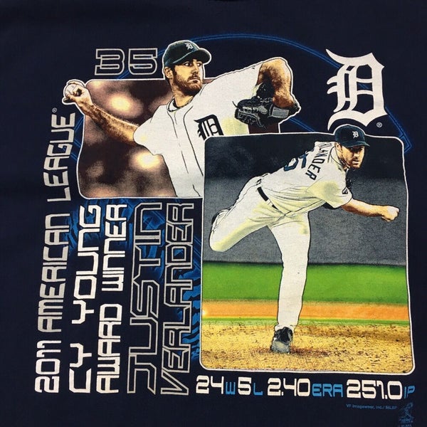 Justin Verlander Detroit Tigers Player Tee Shirt