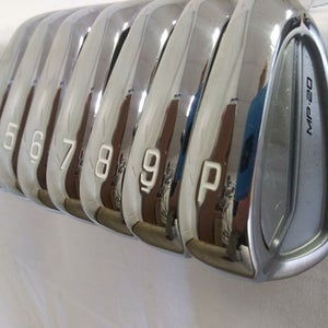 Mizuno MP-20 MMC Irons Set 4-PW (Steel KBS $-Taper STIFF, +1/2" Long) Golf Clubs