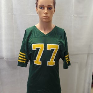 Vintage Green/Yellow Bulldogs Football Jersey Jenco M