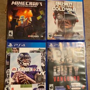 3 Used PS4 Games