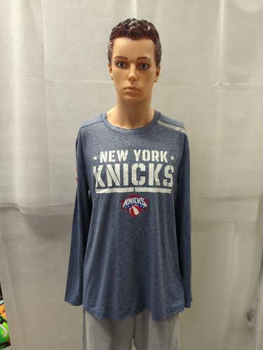 Game Used New York Knicks Salute To Service Shooting Shirt L Immanuel Quickly