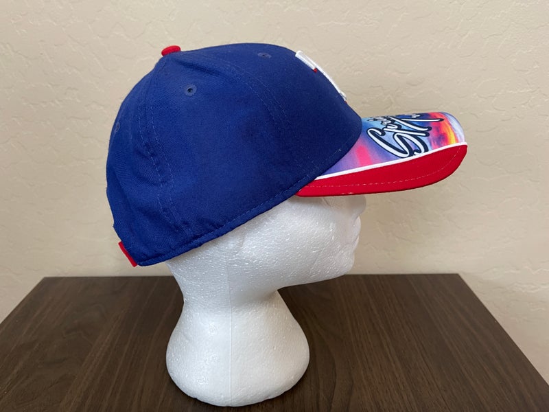 Texas Rangers Hat Cap Strap Back White Red MLB Baseball New Era Womens  Ladies