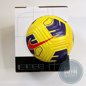 Nike Unisex Academy Team IMS Soccer Ball Yellow Football PLAY Balls Size 3 Youth