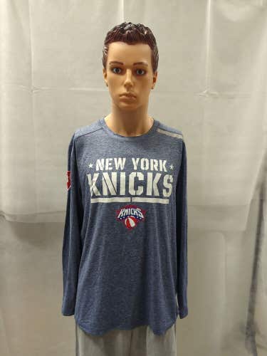 Game Used New York Knicks Salute To Service Shooting Shirt L RJ Barrett