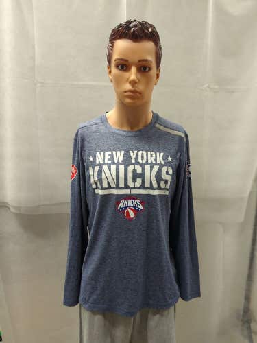 Game Used New York Knicks Salute To Service Shooting Shirt M Alex Burks