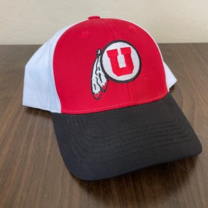 Utah Utes NCAA UNIVERSITY OF UTAH Captivating Headgear Adjustable Strap Cap Hat!