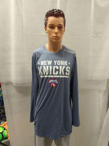 Game Used New York Knicks Salute To Service Shooting Shirt LT Kevin Knox