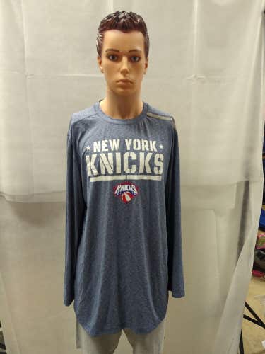 Game Used New York Knicks Salute To Service Shooting Shirt XLT Kevin Konx