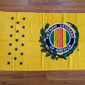 Vietnam Veterans of America SUPER AWESOME MILITARY SALUTE 3' X 5' Banner Flag!