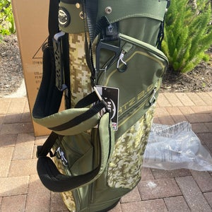 Hot Z golf stand bag in camo green NEW !!!!
