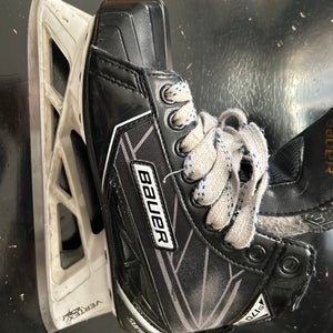 Used Bauer Regular Width Size 4.5 Supreme S170 Hockey Goalie Skates