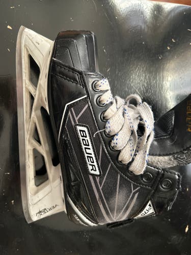 Used Bauer Regular Width Size 4.5 Supreme S170 Hockey Goalie Skates