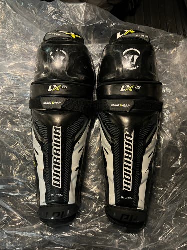 Warrior LX20 shin Pads senior 14”