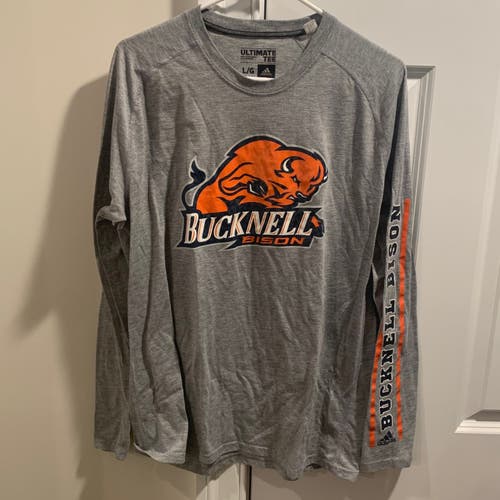 Team Issued Bucknell Lacrosse Men's Large Adidas Shirt