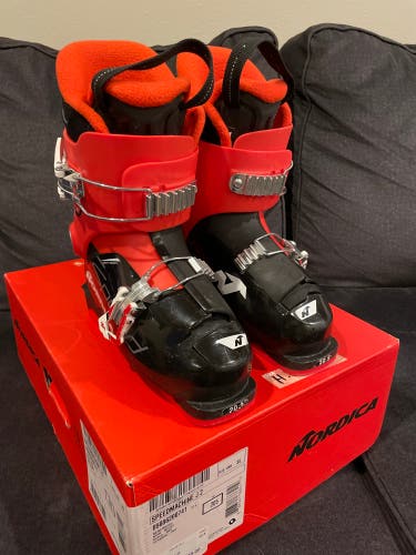 Kid's 20.5 Nordica Ski Boots - Used One Season