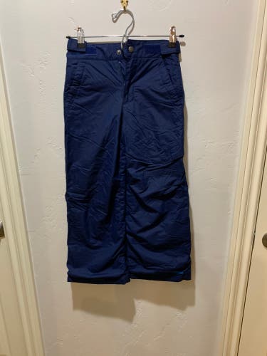 Columbia Ski Snow Pants - Navy Blue Used Small Size 8 Kids